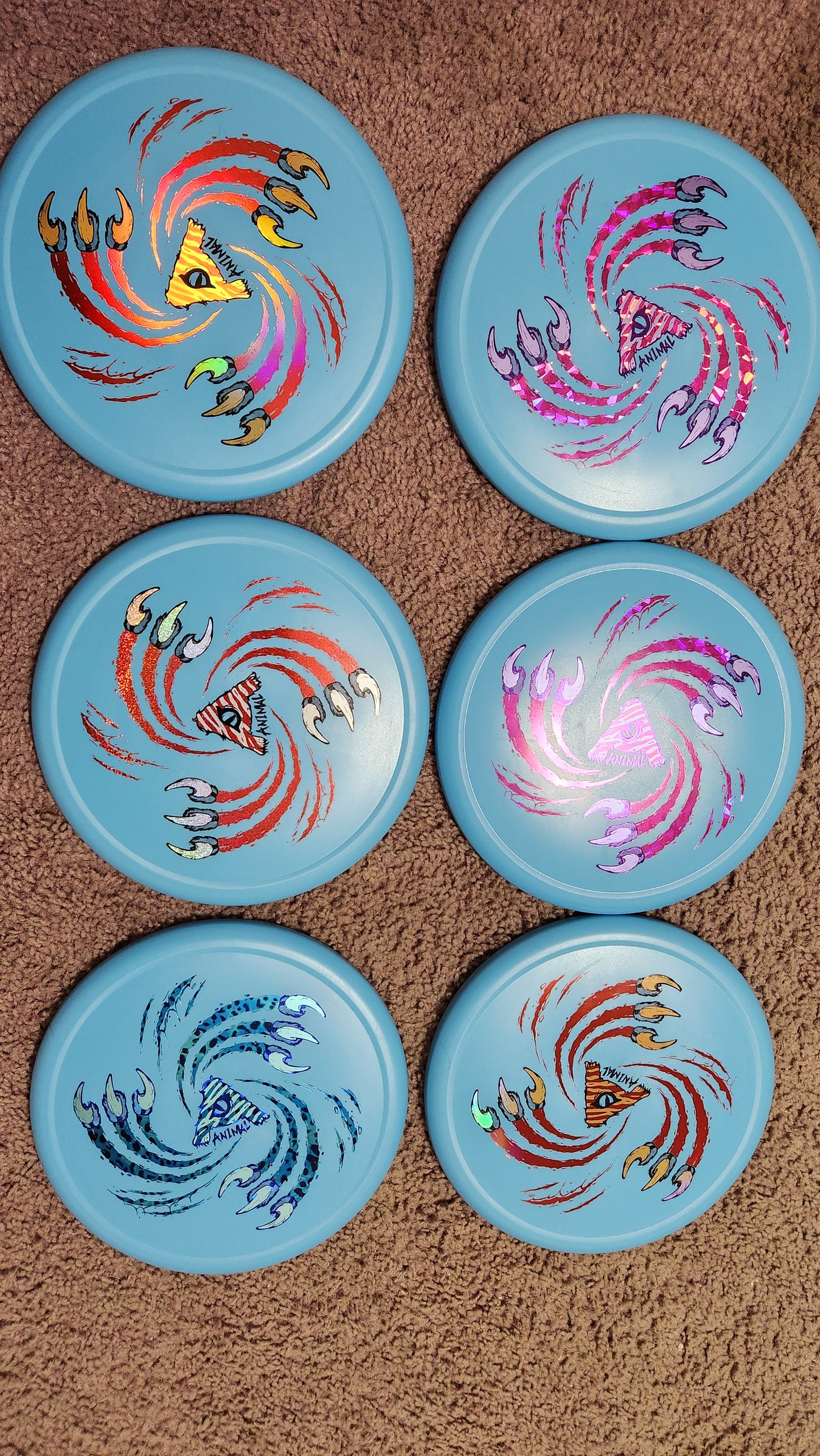 INNOVA-ANIMAL-KC PRO-MULTI COLOR FOIL MARM O SET