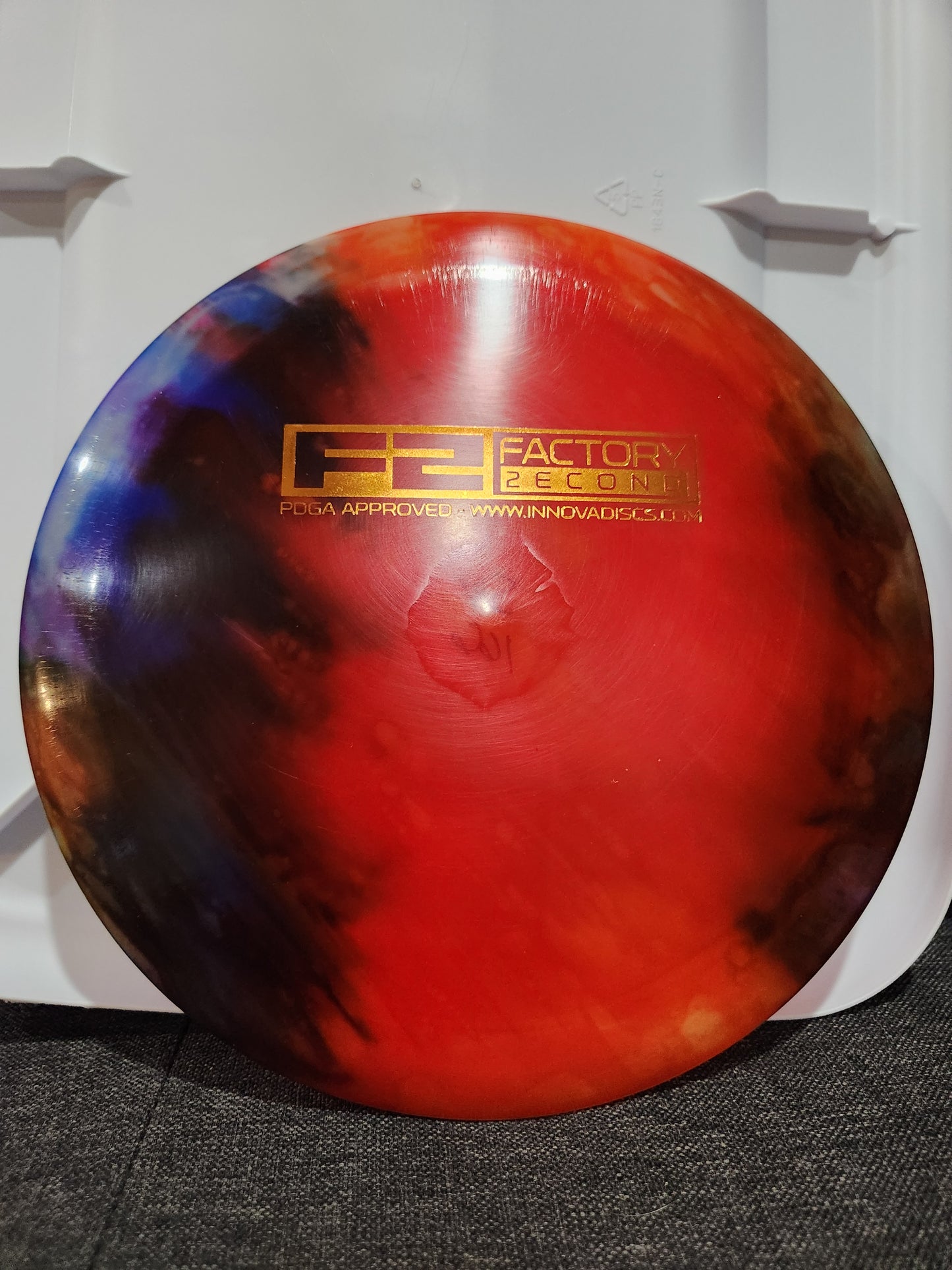 INNOVA-SIDEWINDER-PENNED 'SW' RUN-CHAMPION I DYE-SOME GLOW-165-9G