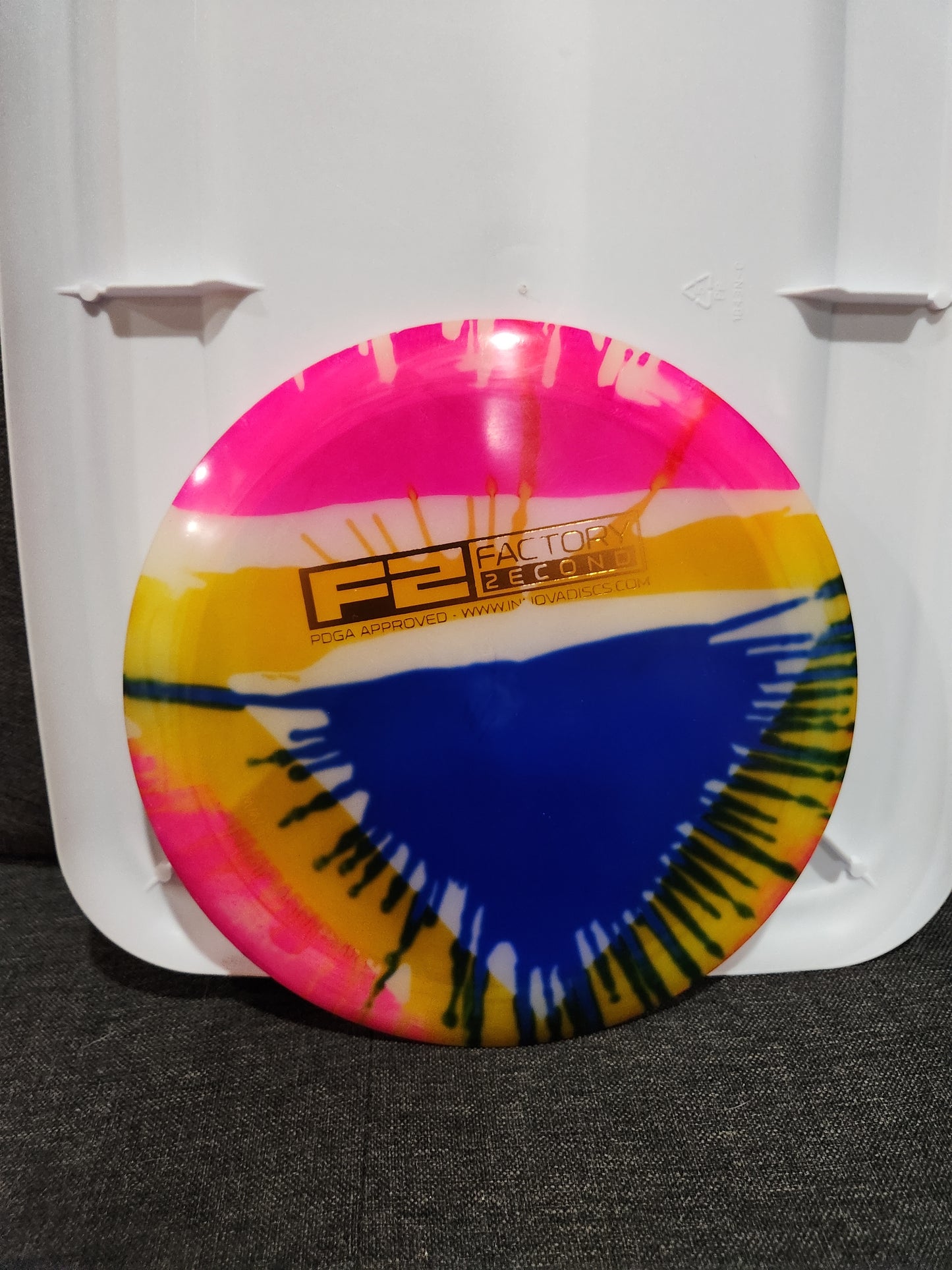 INNOVA-SIDEWINDER-PENNED 'SW' RUN-CHAMPION I DYE-SOME GLOW-165-9G