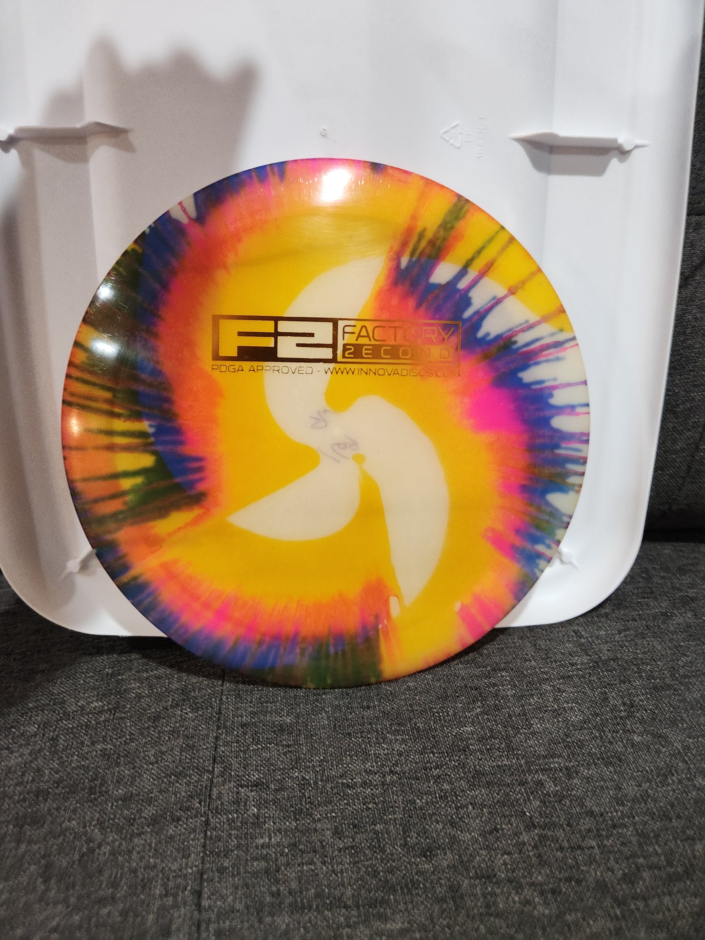 INNOVA-SIDEWINDER-PENNED 'SW' RUN-CHAMPION I DYE-SOME GLOW-165-9G
