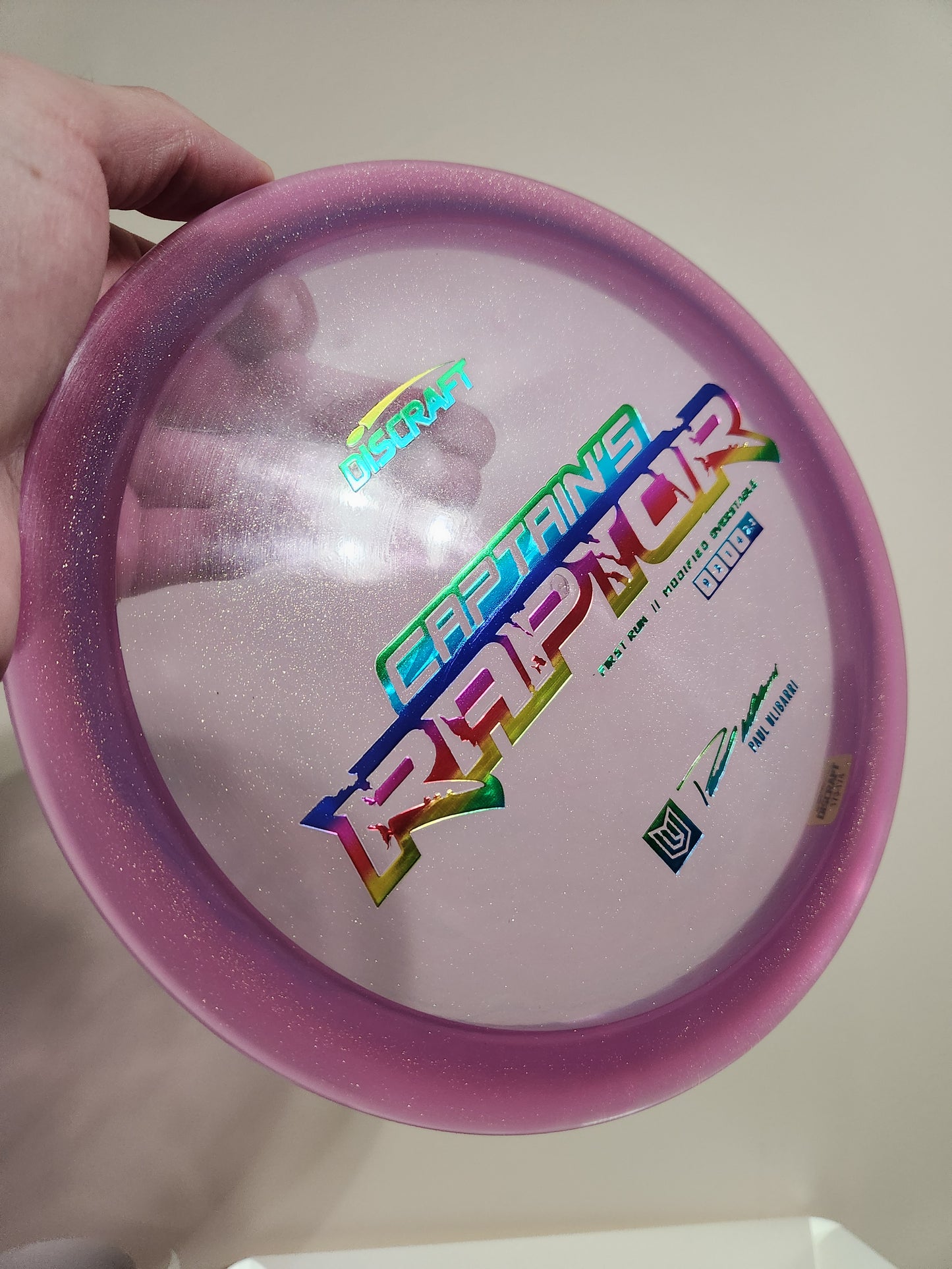 DISCRAFT-CAPTAINS RAPTOR-FIRST RUN-Z LINE-173-6g -COLLECTOR