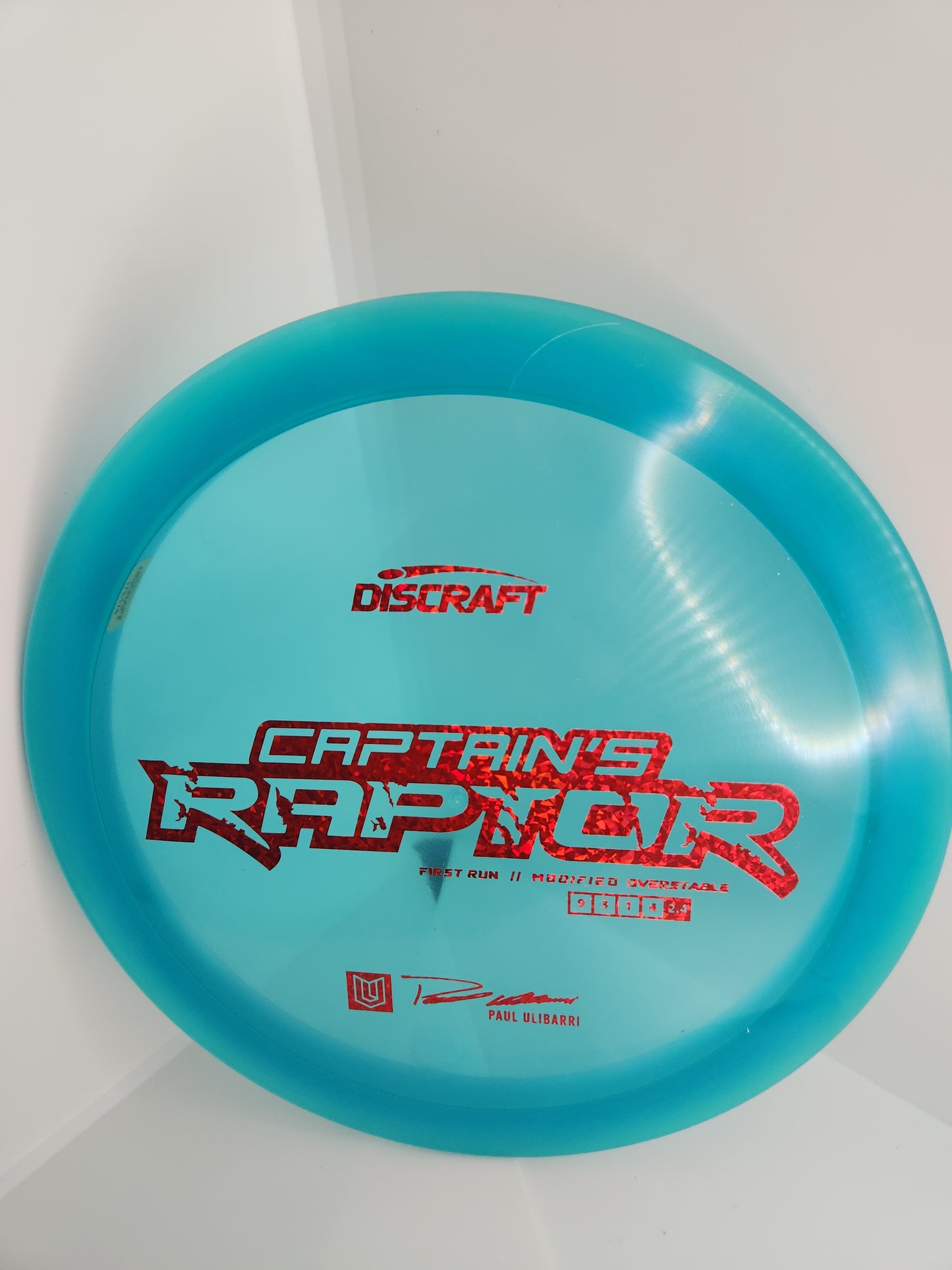DISCRAFT-CAPTAINS RAPTOR-FIRST RUN-Z LINE-173-6g -COLLECTOR