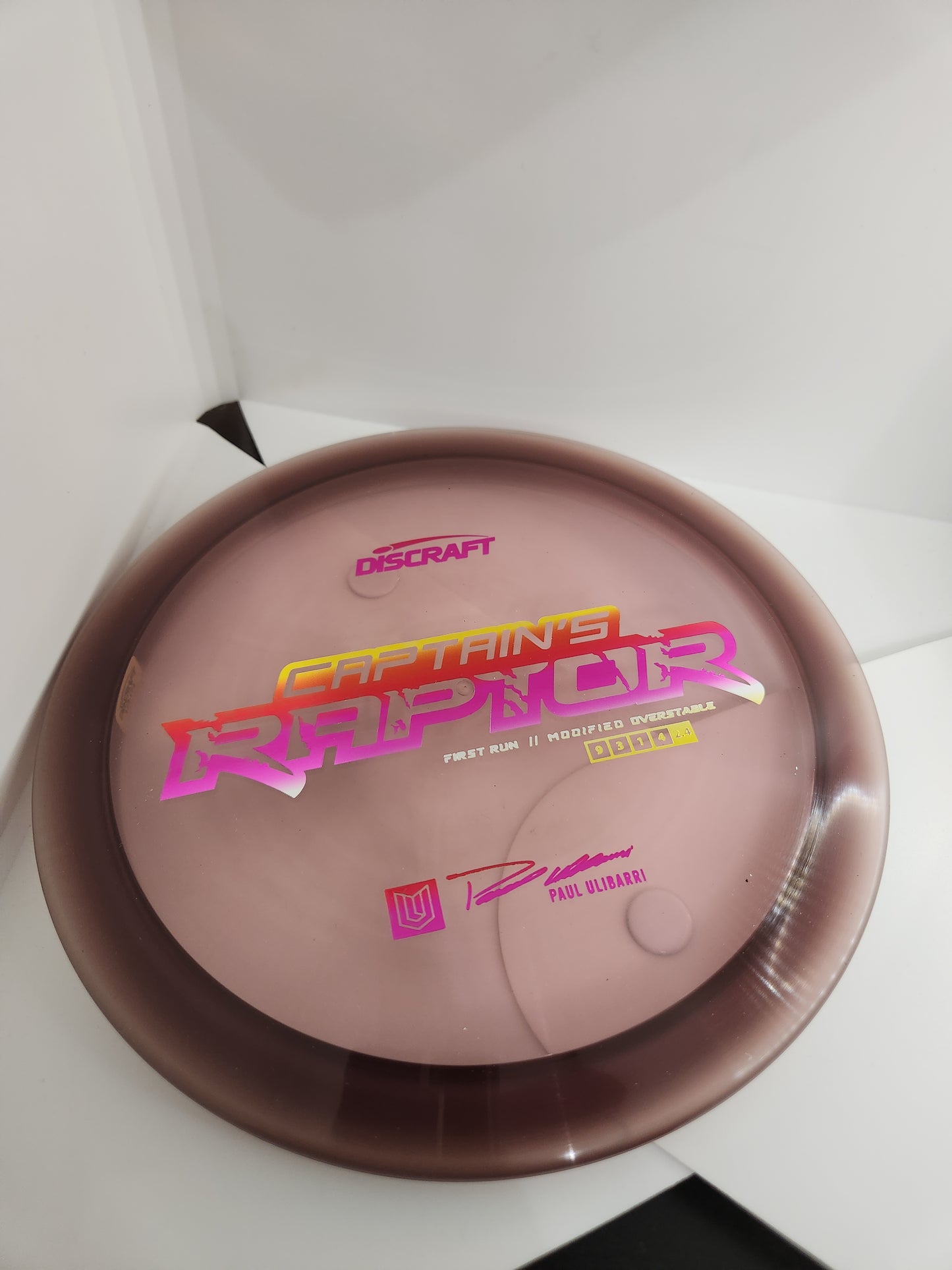 DISCRAFT-CAPTAINS RAPTOR-FIRST RUN-Z LINE-173-6g -COLLECTOR