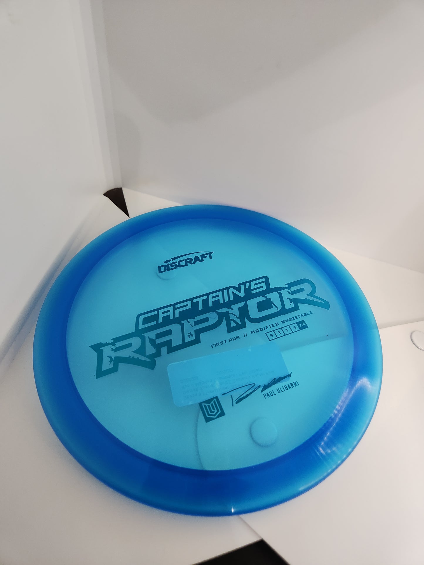 DISCRAFT-CAPTAINS RAPTOR-FIRST RUN-Z LINE-173-6g -COLLECTOR