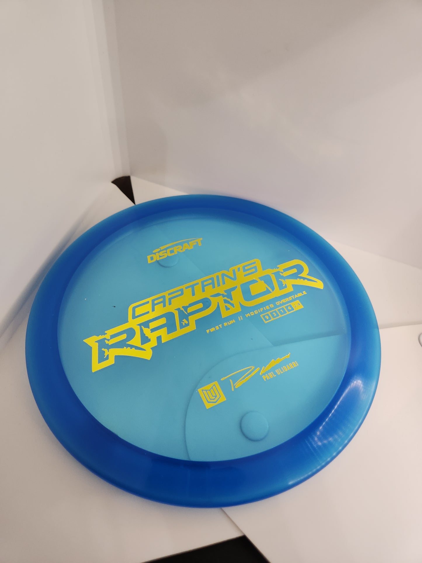 DISCRAFT-CAPTAINS RAPTOR-FIRST RUN-Z LINE-173-6g -COLLECTOR