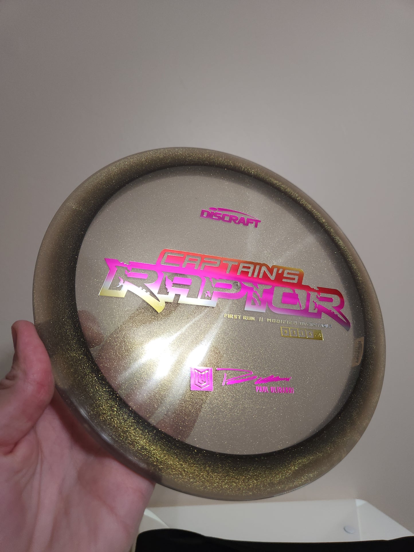 DISCRAFT-CAPTAINS RAPTOR-FIRST RUN-Z LINE-173-6g -COLLECTOR