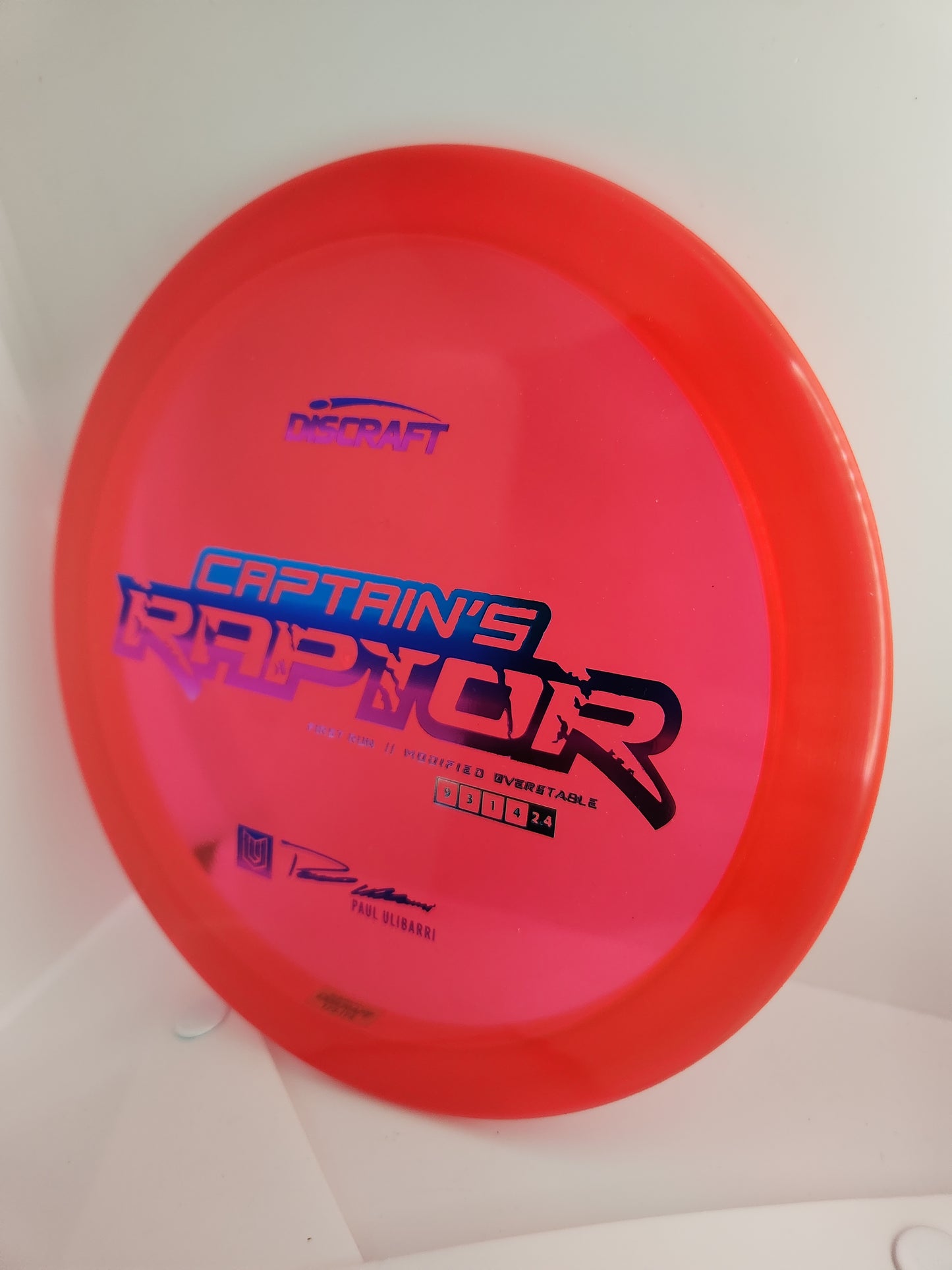 DISCRAFT-CAPTAINS RAPTOR-FIRST RUN-Z LINE-173-6g -COLLECTOR