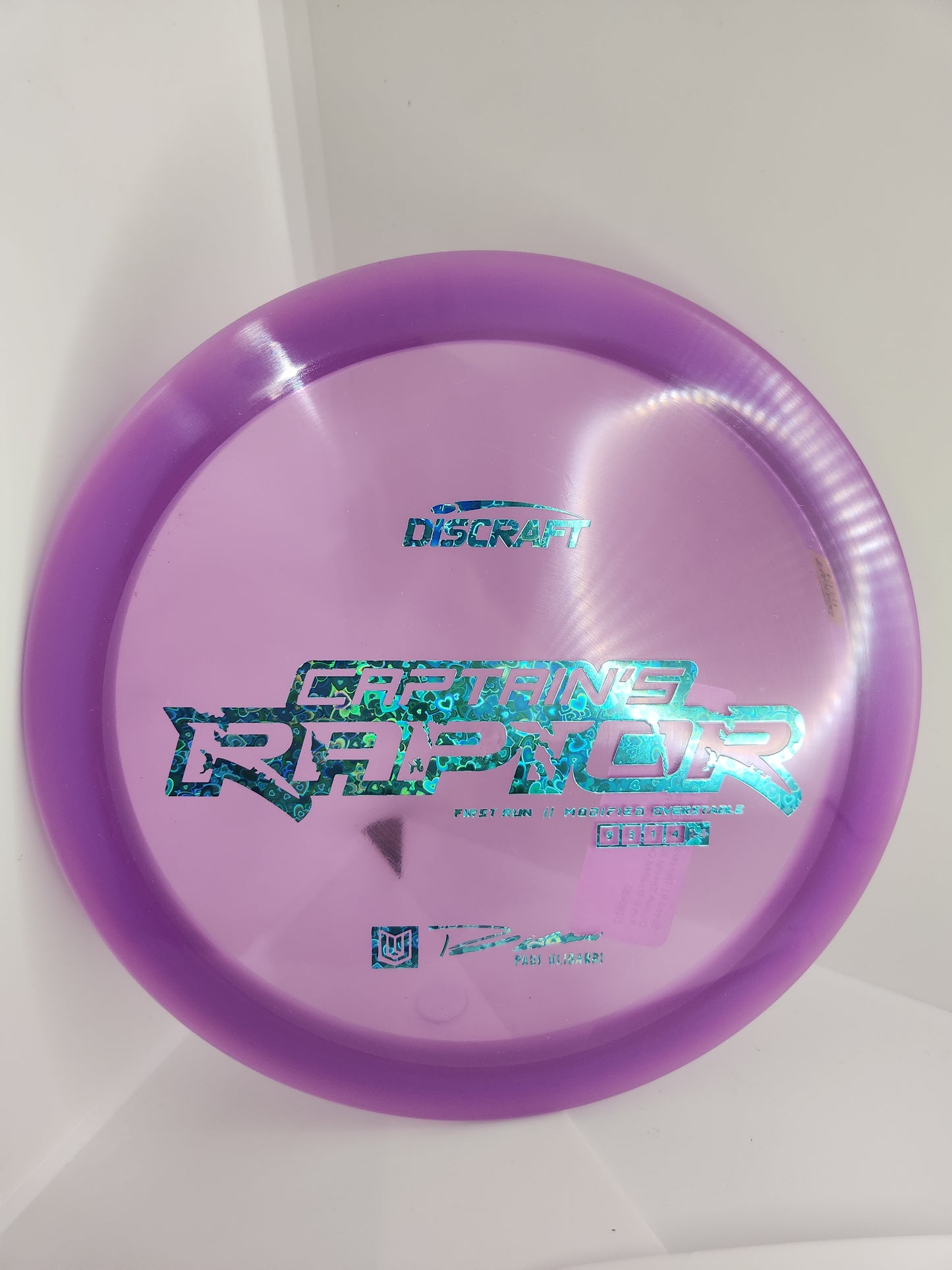 DISCRAFT-CAPTAINS RAPTOR-FIRST RUN-Z LINE-173-6g -COLLECTOR