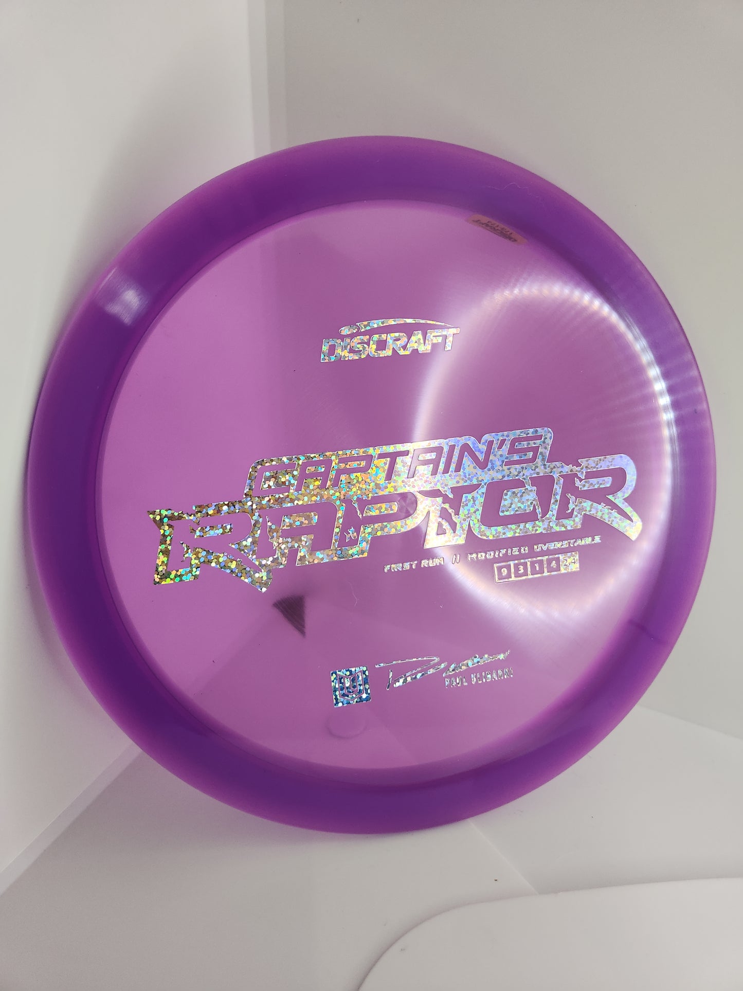 DISCRAFT-CAPTAINS RAPTOR-FIRST RUN-Z LINE-173-6g -COLLECTOR