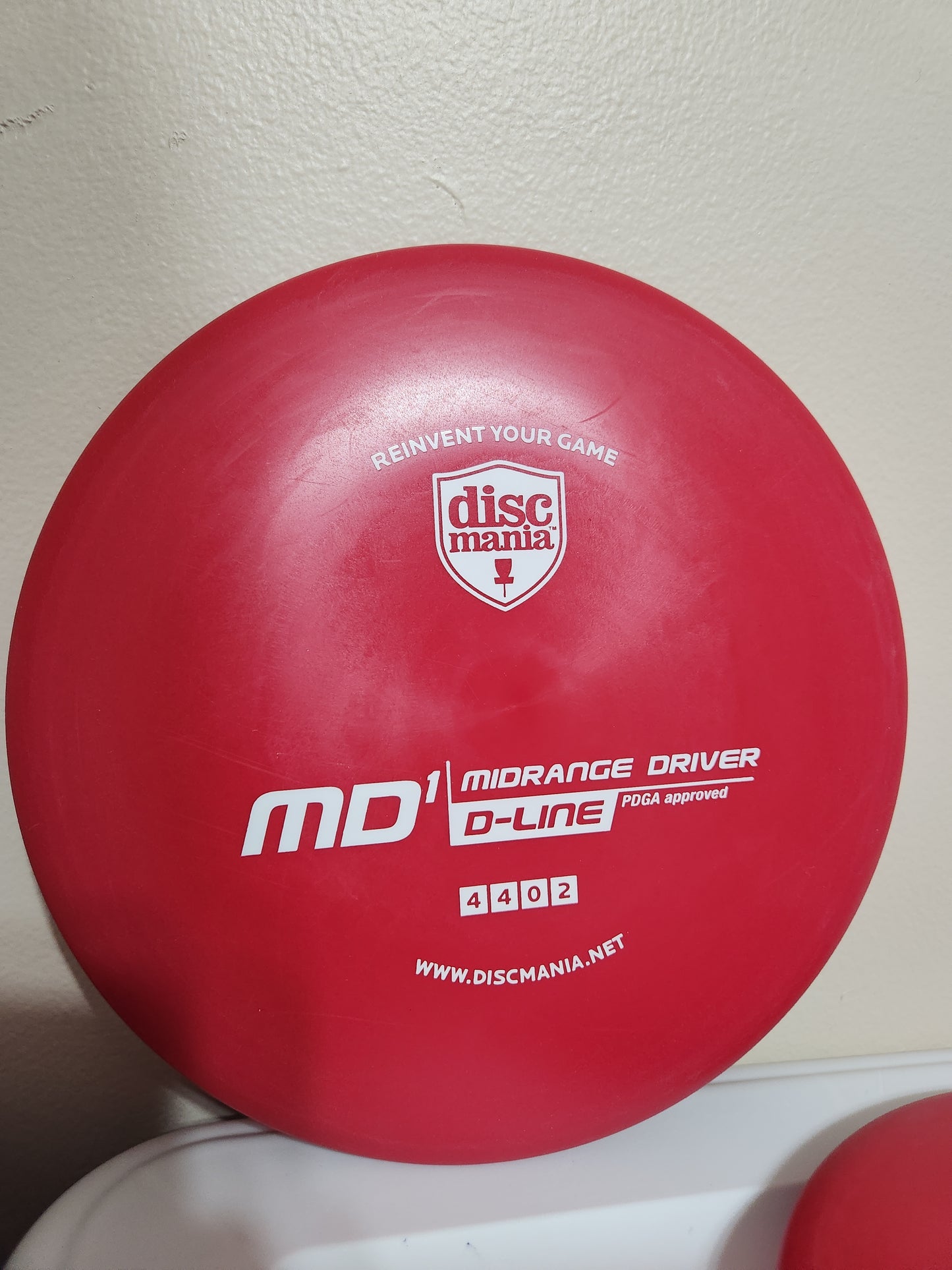 DISCMANIA-INNOVA MADE-MD1-D LINE-RED- 166g