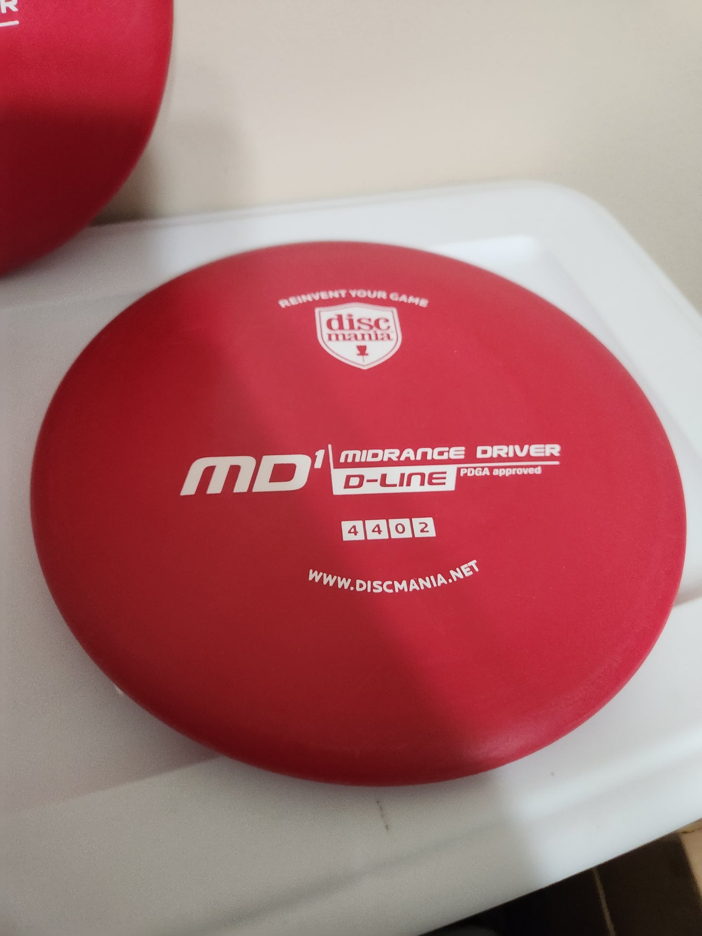 DISCMANIA-INNOVA MADE-MD1-D LINE-RED- 166g
